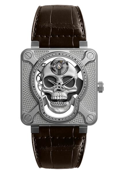 BELL & ROSS BR 01 Laughing Skull BR01-SKULL-SK-ST replica watch review